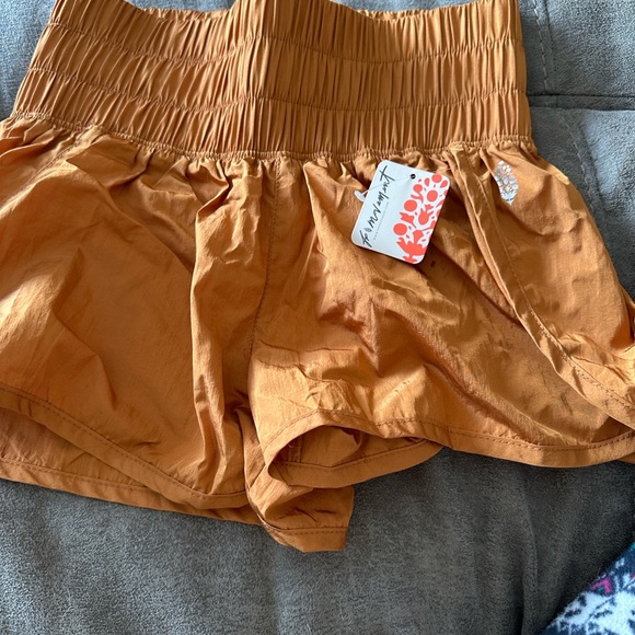 free people movement Pants - Free people movement HighWaist Rust Shorts
